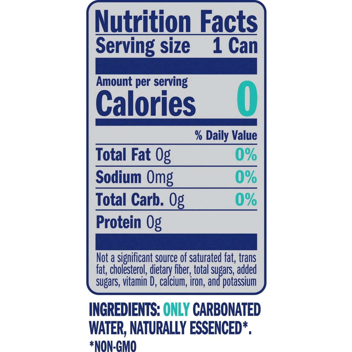 NATURAL PURE SPARKLING WATER
