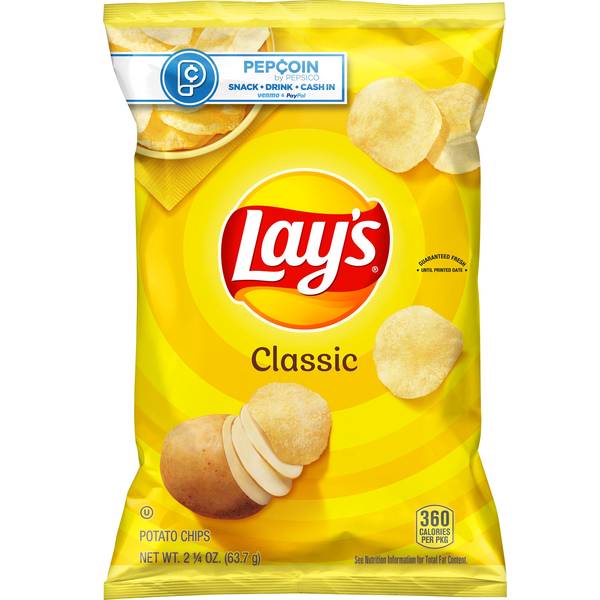Lay's Classic Potato Chips - 2.5oz