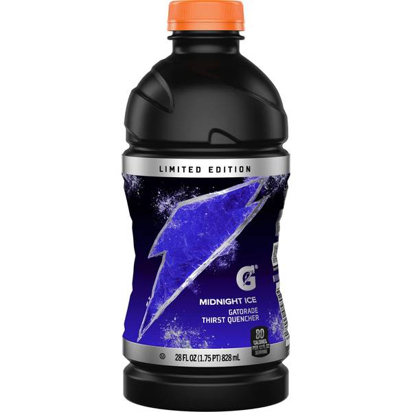 Gatorade Midnight Ice Sports Drink - 28 fl oz Bottle
