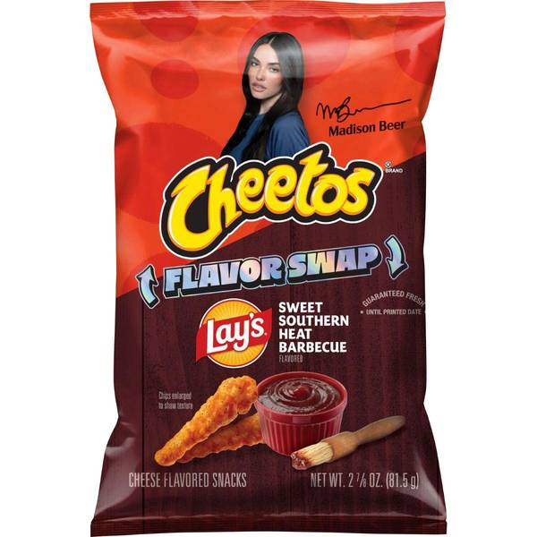 Cheetos 2.875oz Cheeto Lay's Sweet Southern Heat Barbecue