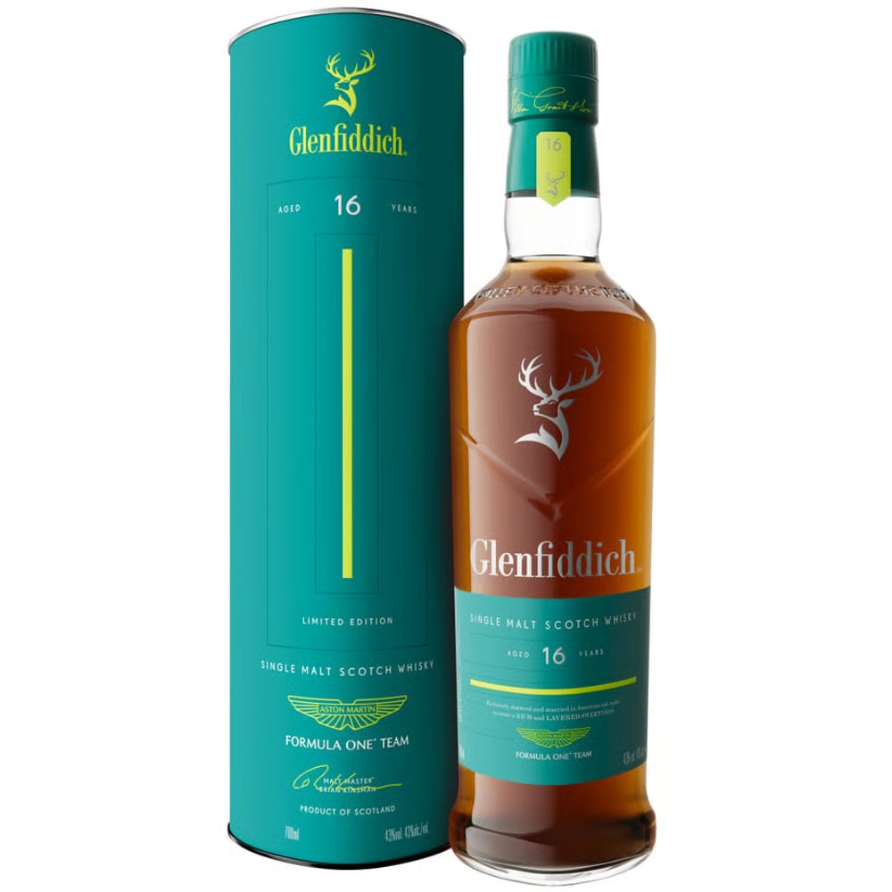 Glenfiddich 16 Yrs Aston Martin F1 750 Ml