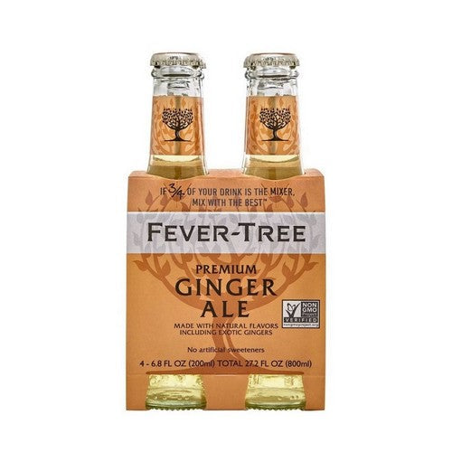 Fever Tree Ginger Ale (6x4 Pack)