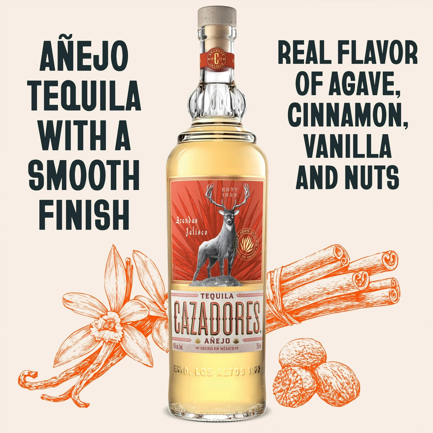 Cazadores Anejo 750Ml