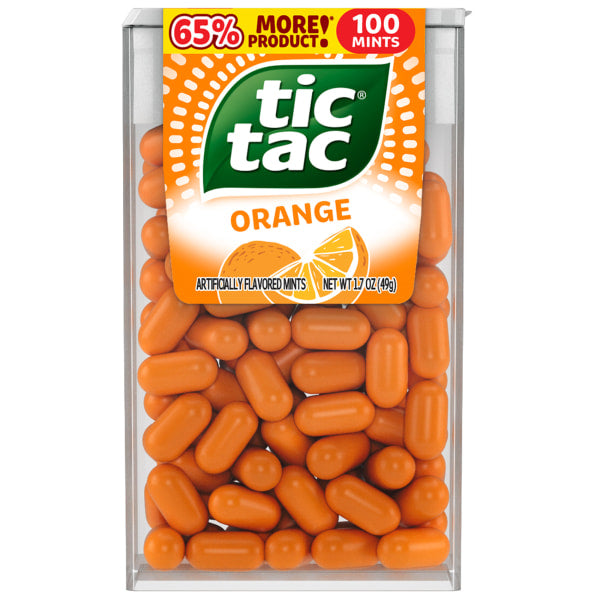 Tic Tac Single Orange 100ct/1.7oz