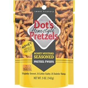 Dot s Homestyle Pretzels Honey Mustard Seasoned Pretzel Twists 5 oz