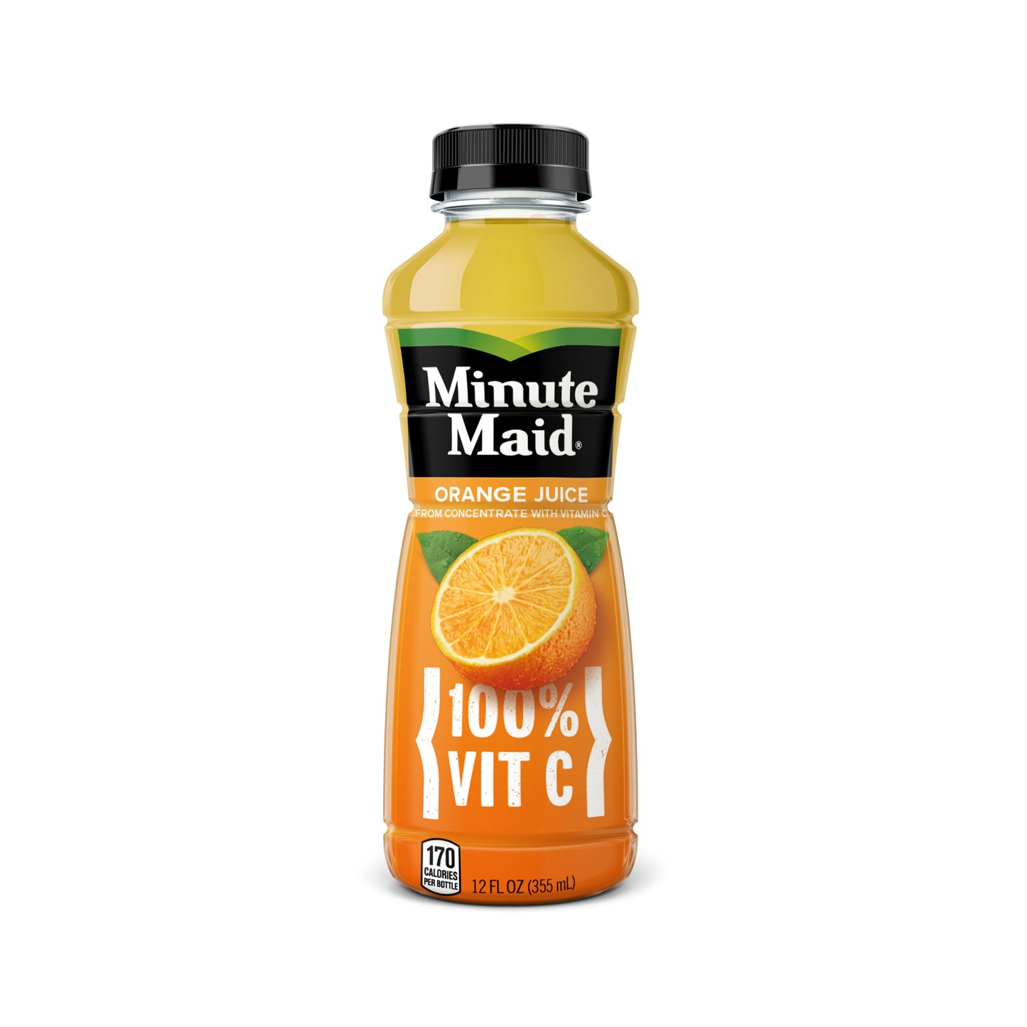 Minute Maid Orange Juice Bottle, 12 fl oz