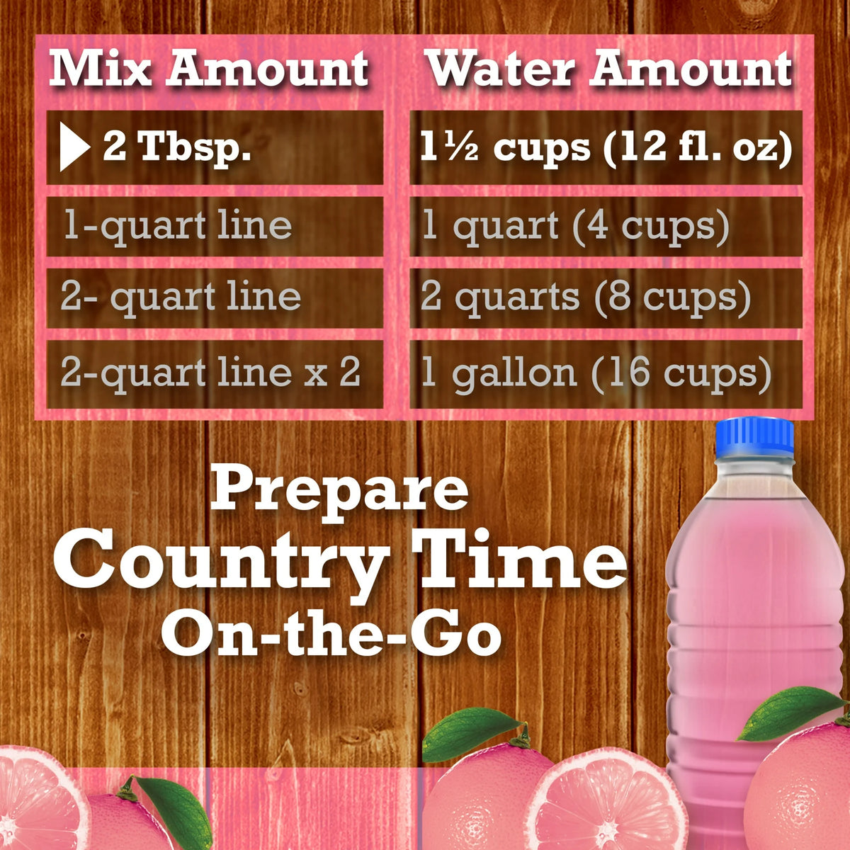 Country Time Pink Lemonade Drink Mix - 19oz Canister