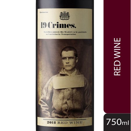 19 Crimes Red Blend Wine - 750ml Bottle