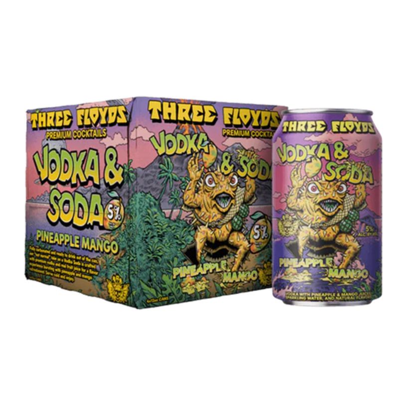 3 Floyds Vodka Soda Pm 4 Pk