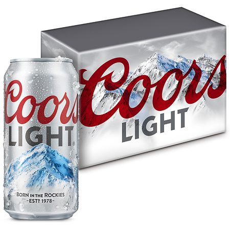 Coors Light Beer - 24pk/12 fl oz Cans