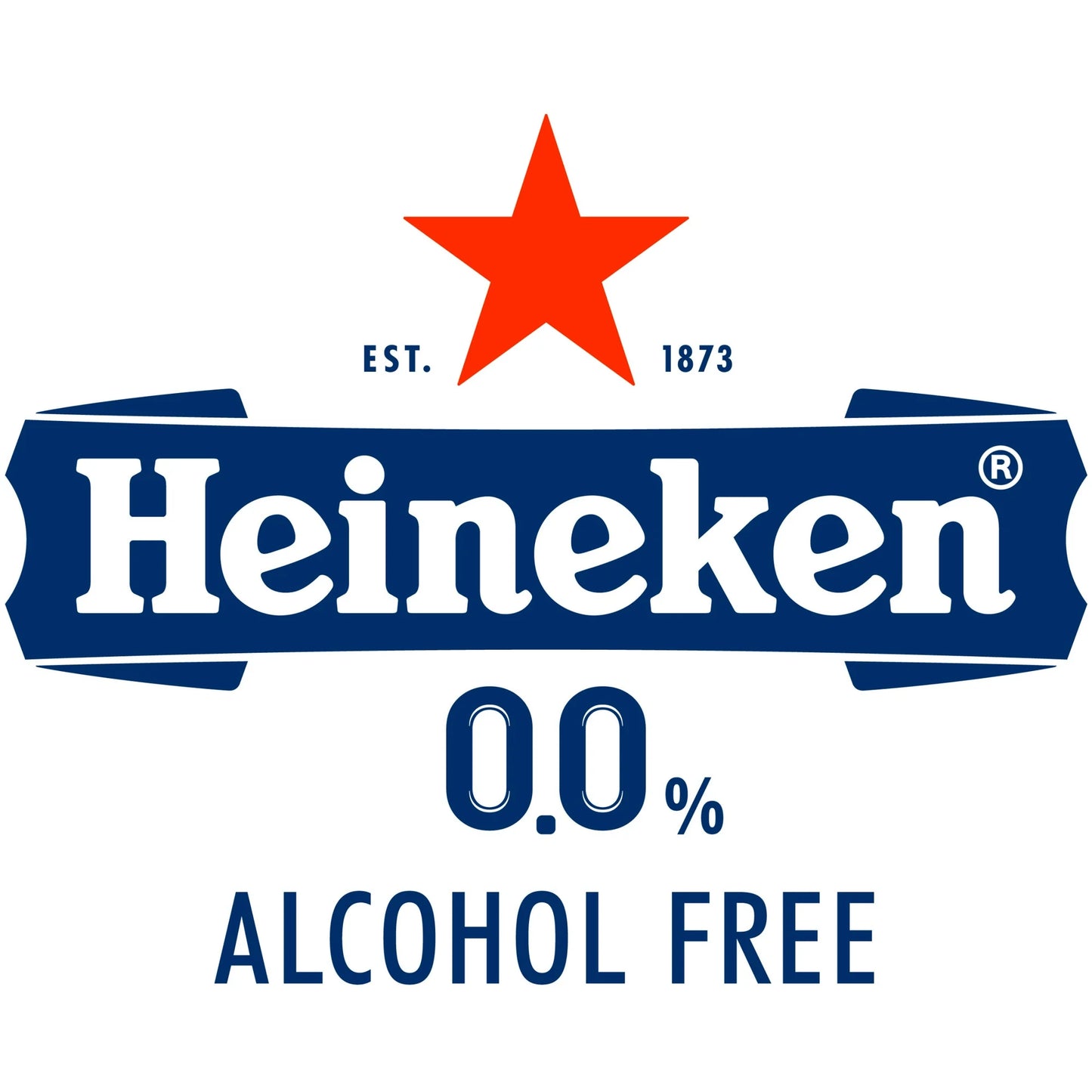 Heineken 0.0 Non-Alcoholic Netherlands Import Lager Beer, 6 pack, 11.2 fl oz Bottles, 0.0% ABV