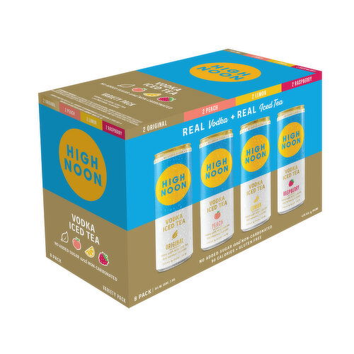 High Noon Iced Tea Mix 8Pk