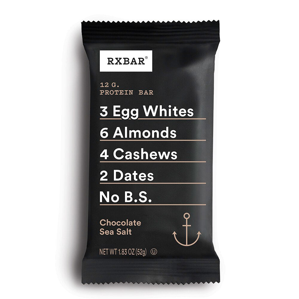 PROTEIN BAR, CHOCOLATE SEA SALT