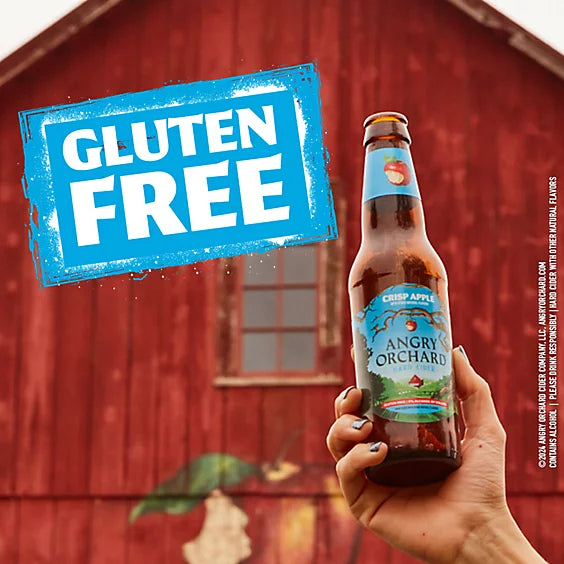 Angry Orchard Hard Cider Crisp Apple Bottles - 6-12 Fl. Oz.