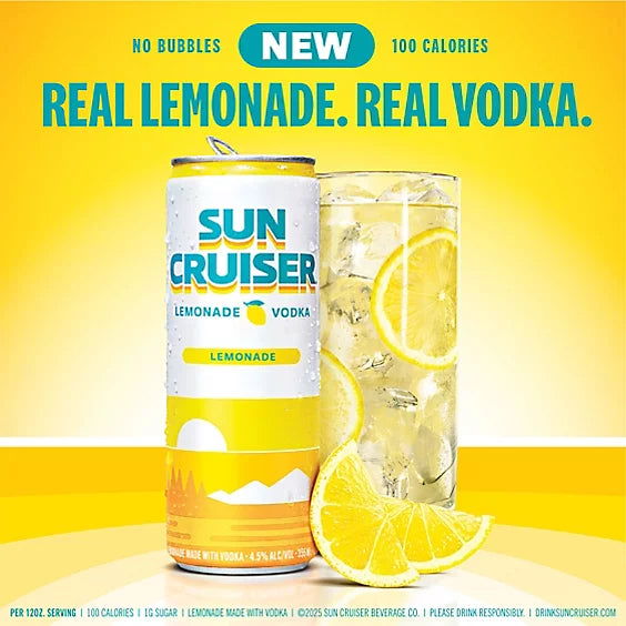 Sun Cruiser Vodka Lemonade - 8-12 FZ