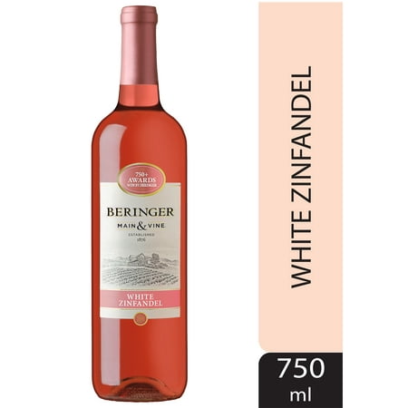 Beringer Main & Vine White Zinfandel Wine 750ml