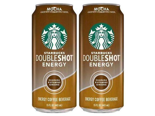 Starbucks Double Shot Energy Mocha Fortified Energy Coffee Drink 15 Fluid Ounce Can