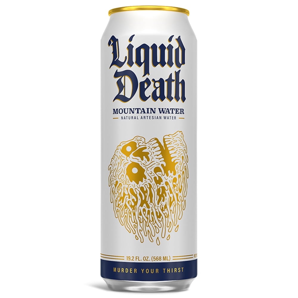Liquid Death Still Mountain Water - 19.2 fl oz