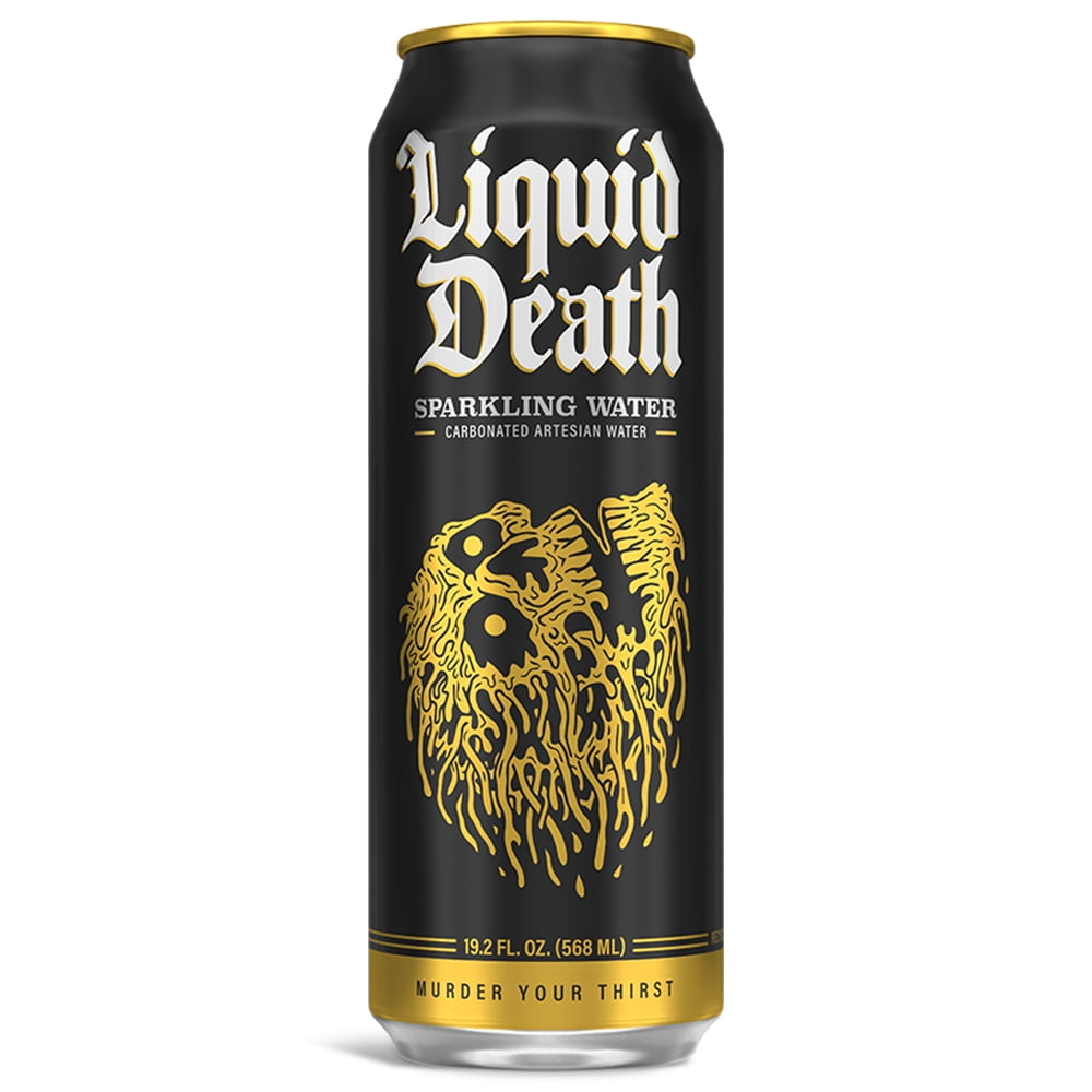 Liquid Death Sparkling Water 19.2 oz King Size Can