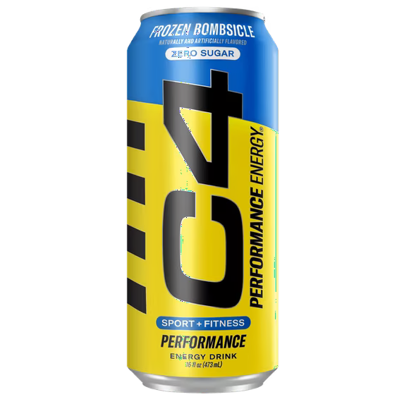 Cellucor C4 Performance Energy Drink Frozen Bombsicle 16oz Single Can