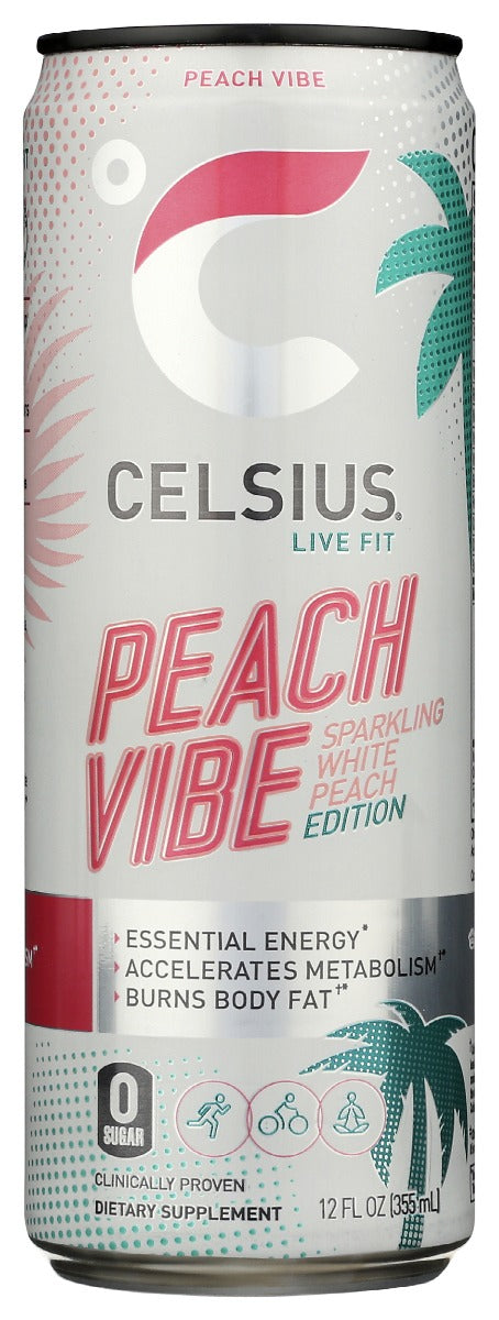 CELSIUS ZERO SUGAR FITNESS ENERGY DRINK - Single cans