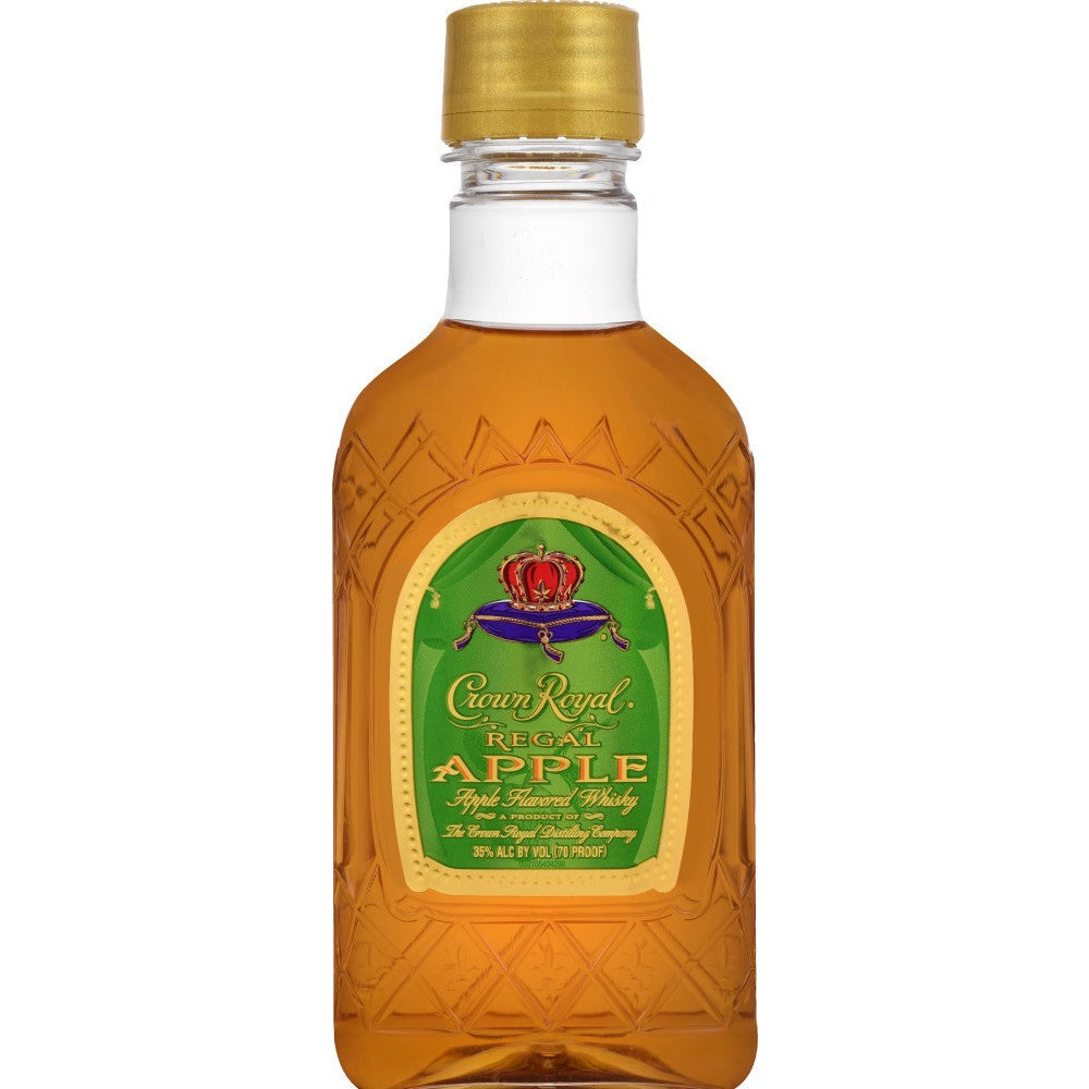 Crown Royal Regal Apple Flavored Whisky, 200 mL (70 Proof)