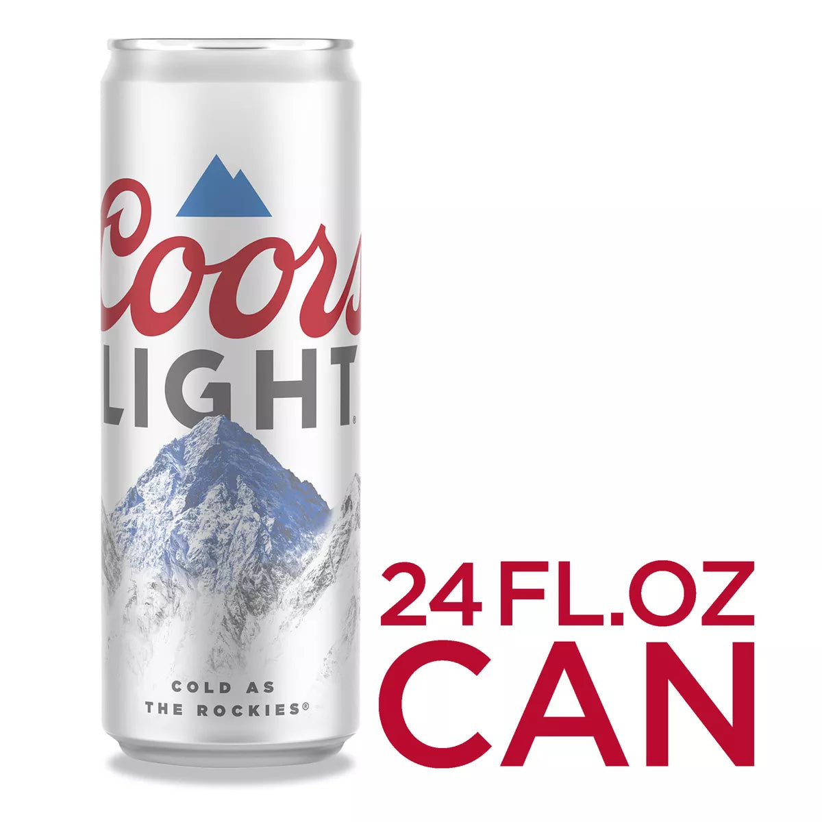 Coors Light Single 24 Oz Can