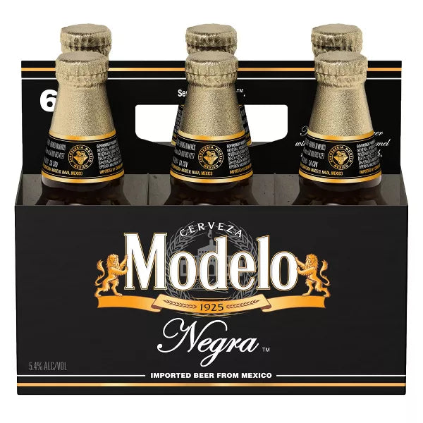 Modelo Negra Beer - 6pk/12 fl oz Bottles