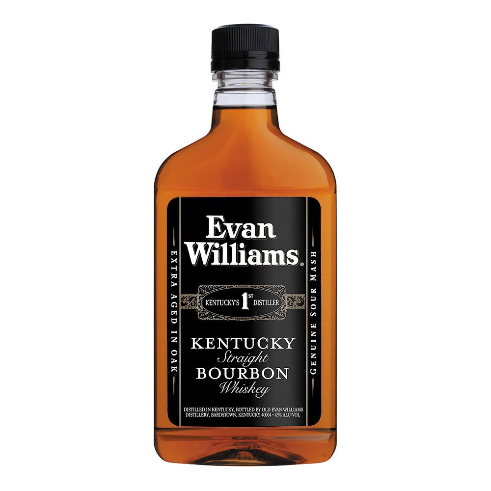 Evan Williams Black Single Barrel Kentucky Straight Bourbon, 375 mL