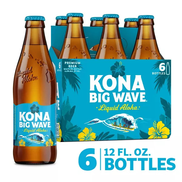 Kona Big Wave Golden Ale Beer - 6pk/12 fl oz Bottles