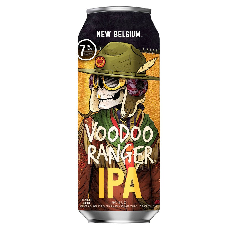 New Belgium Voodoo Ranger IPA 19.2oz Can