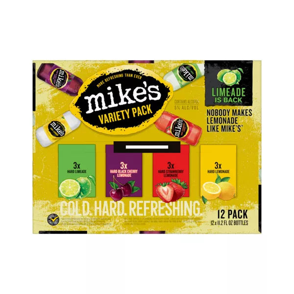 Mike's Hard Lemonade Variety Party Pack - 12pk/12 fl oz Bottles