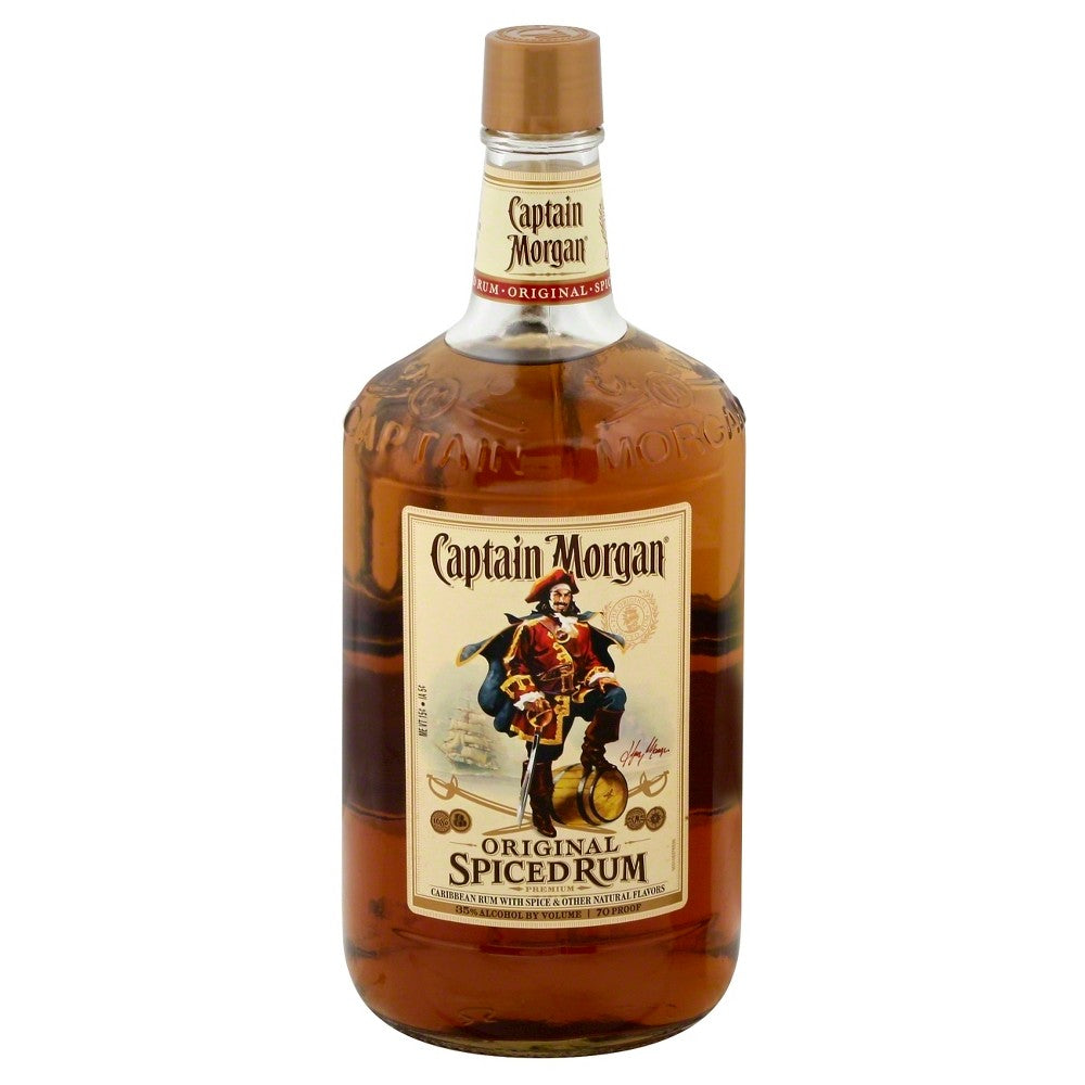 Captain Morgan Original Spiced Rum, 1.75 L (70 Proof)