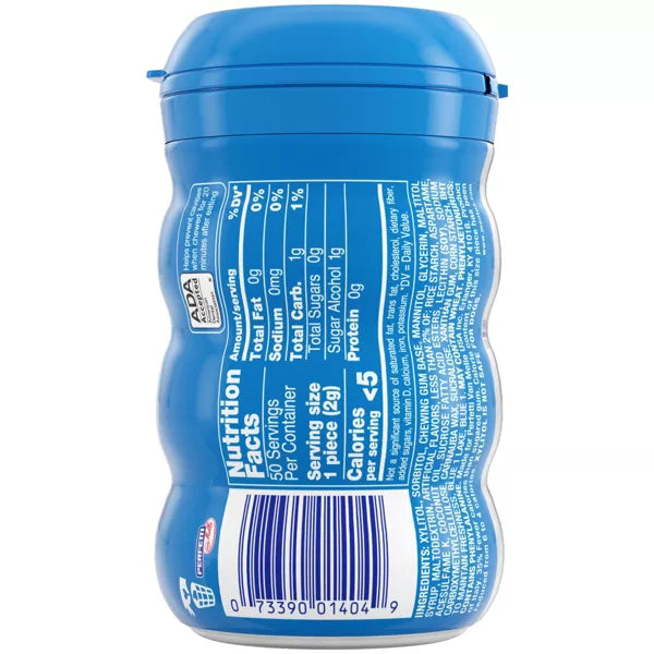 Mentos Fresh Mint Gum - 50ct