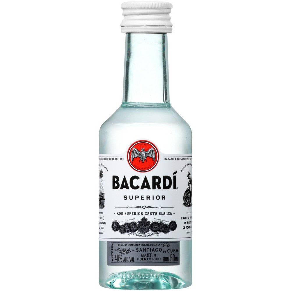 Bacardi Superior Rum, 50 mL