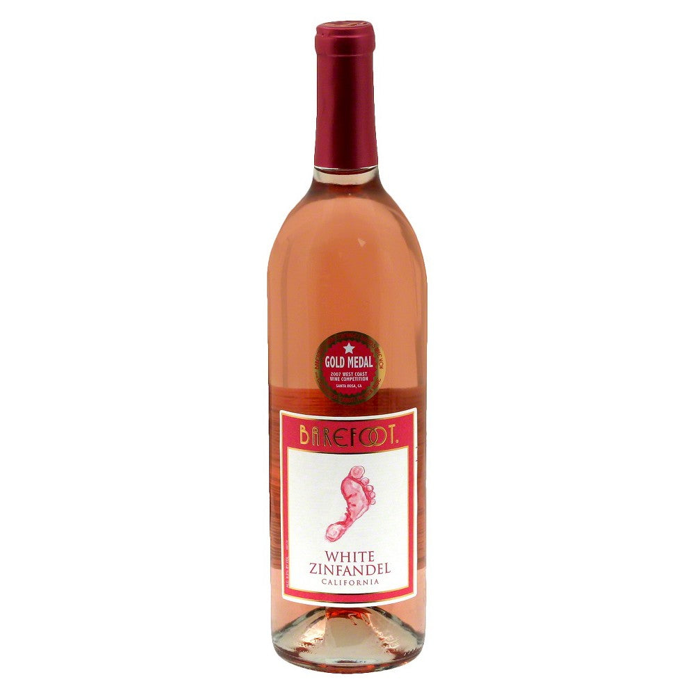 Barefoot White Zinfandel Wine, 750 mL