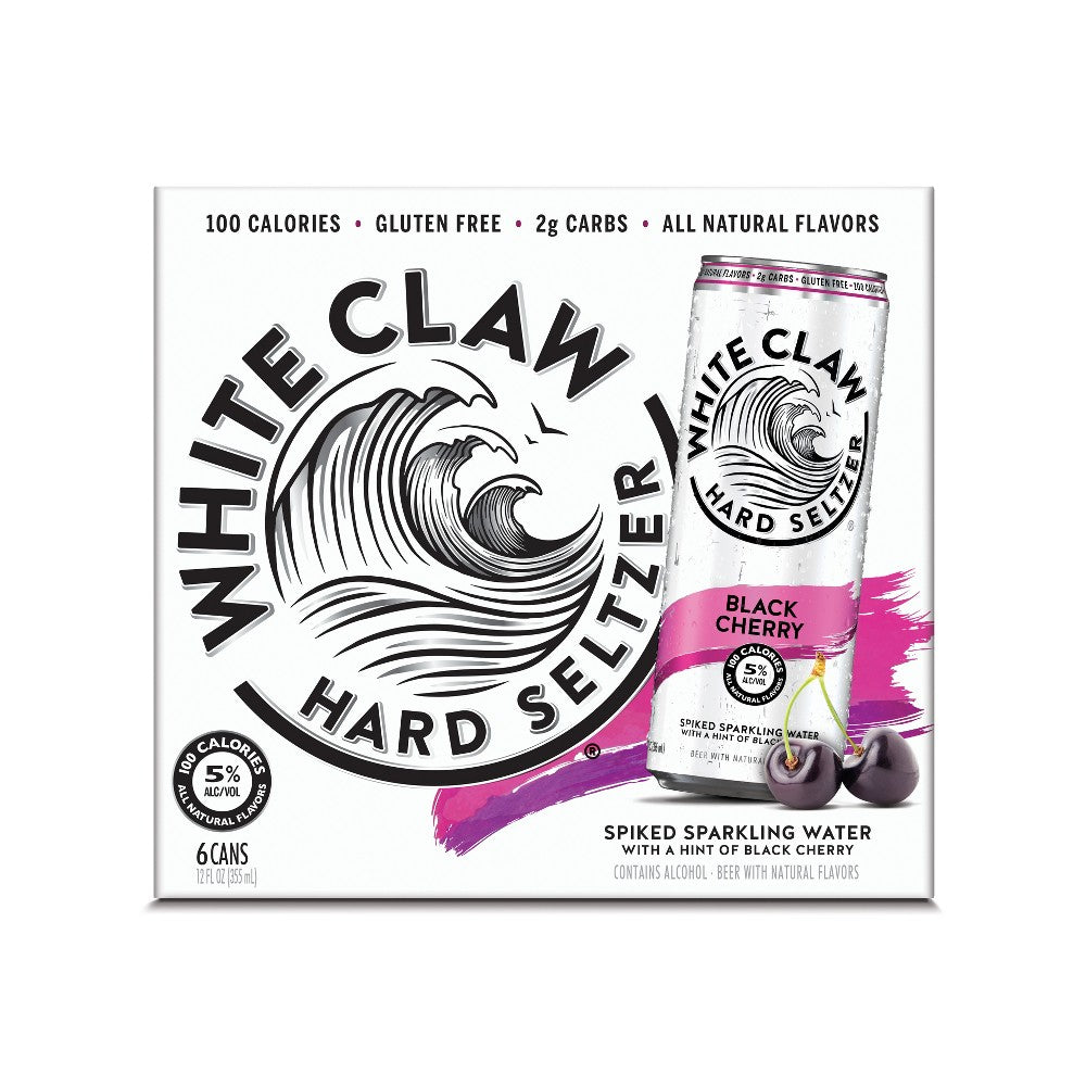 White Claw Black Cherry 6-pk 12oz. Can