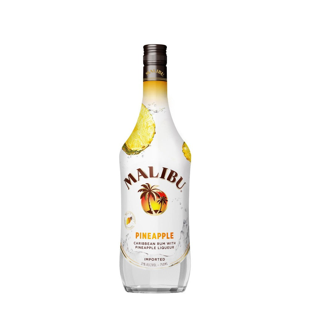 Malibu Rum Caribbean Pineapple 750ml Bottle