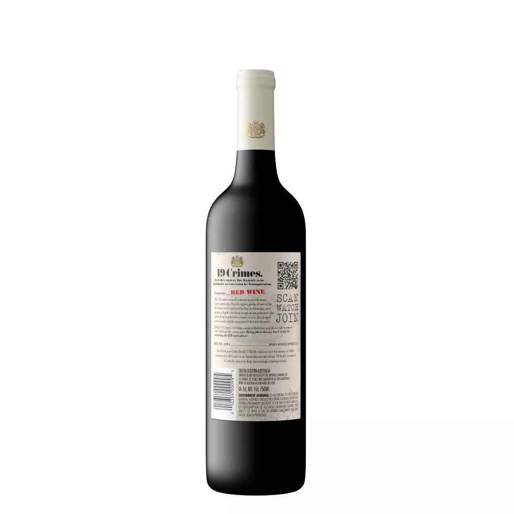 19 Crimes Red Blend Wine - 750ml Bottle