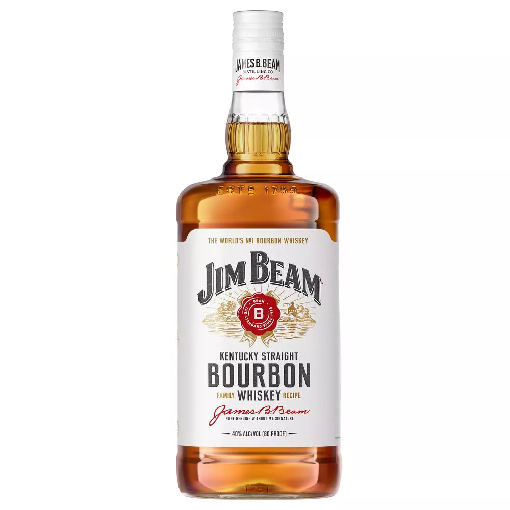 Jim Beam White Bourbon, 1.75L
