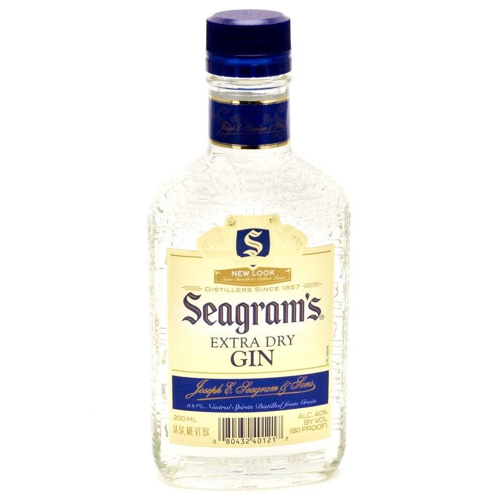 Seagram's Extra Dry Gin 200ml Bottle