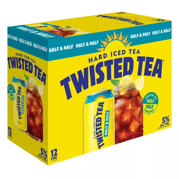 Twisted Tea Half and Half Hard Iced Tea - 12pk/12 fl oz Cans