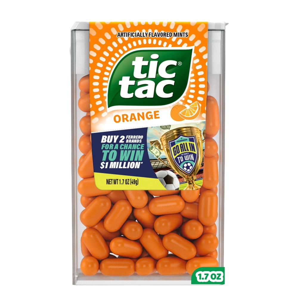 Tic Tac Single Orange 100ct/1.7oz