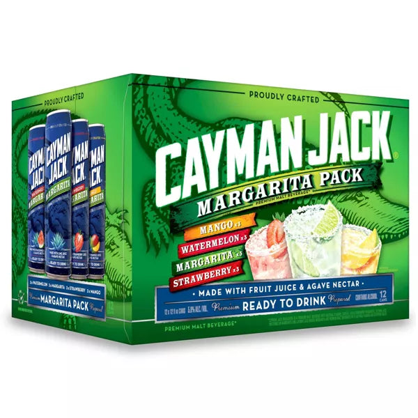 Cayman Jack Margarita Variety Pack - 12pk/12 fl oz Cans