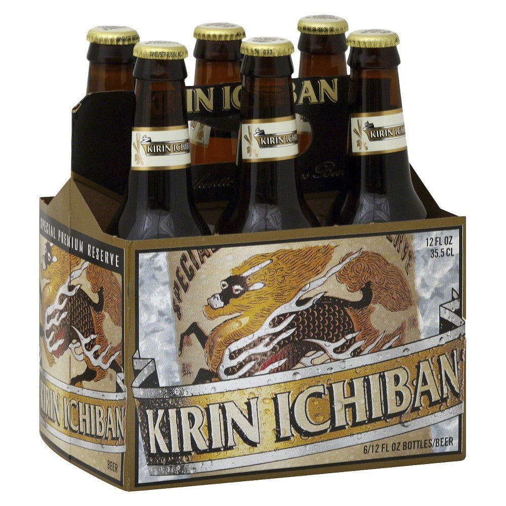 Kirin Ichiban Beer - 6pk/12 fl oz Bottles