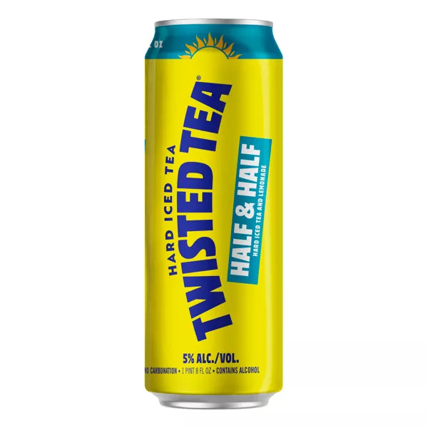 Twisted Tea Half and Half Hard Iced Tea and Lemonade - 24 fl oz Can