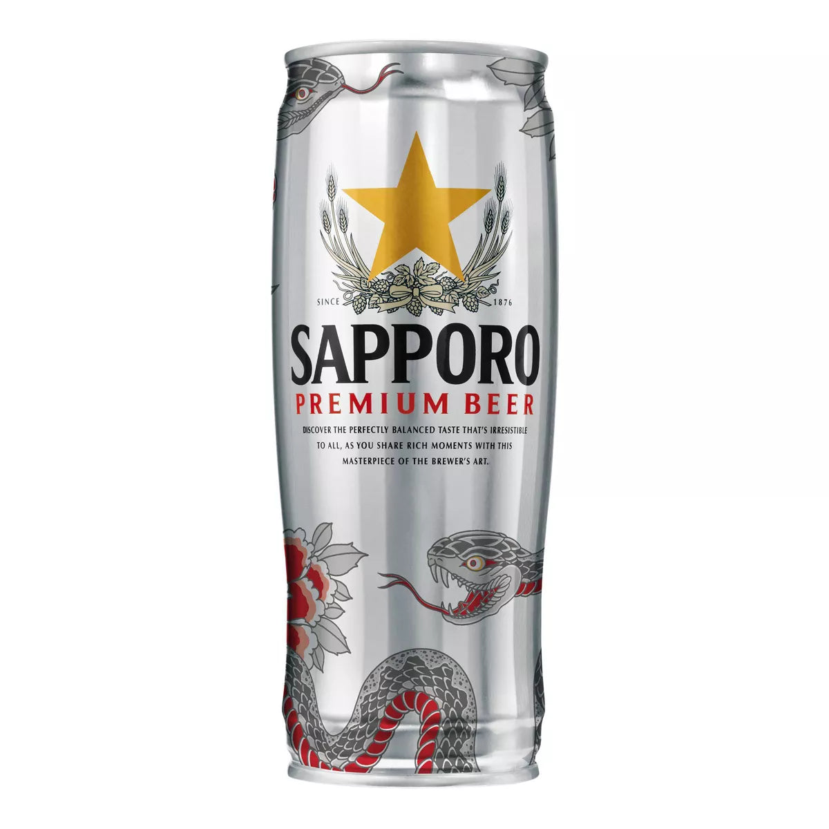 Sapporo Premium Beer - 22 fl oz Can