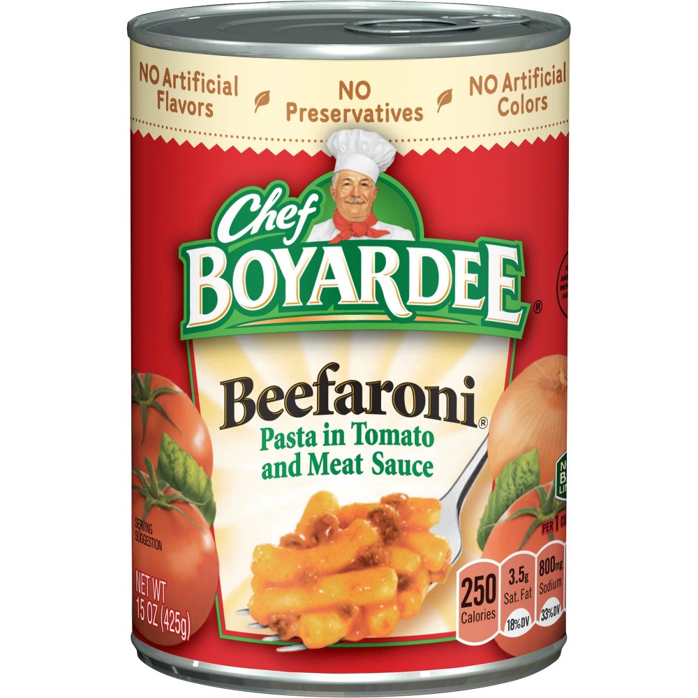Chef Boyardee Beefaroni, 15 oz