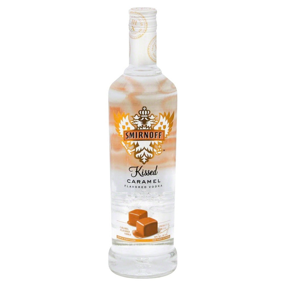 Smirnoff Kissed Caramel, 750 mL, 60 Proof (Vodka Infused with Natural Flavors)