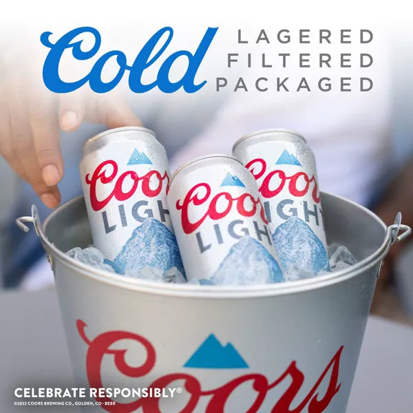 Coors Light Beer Bottles 12 oz, 12 pk